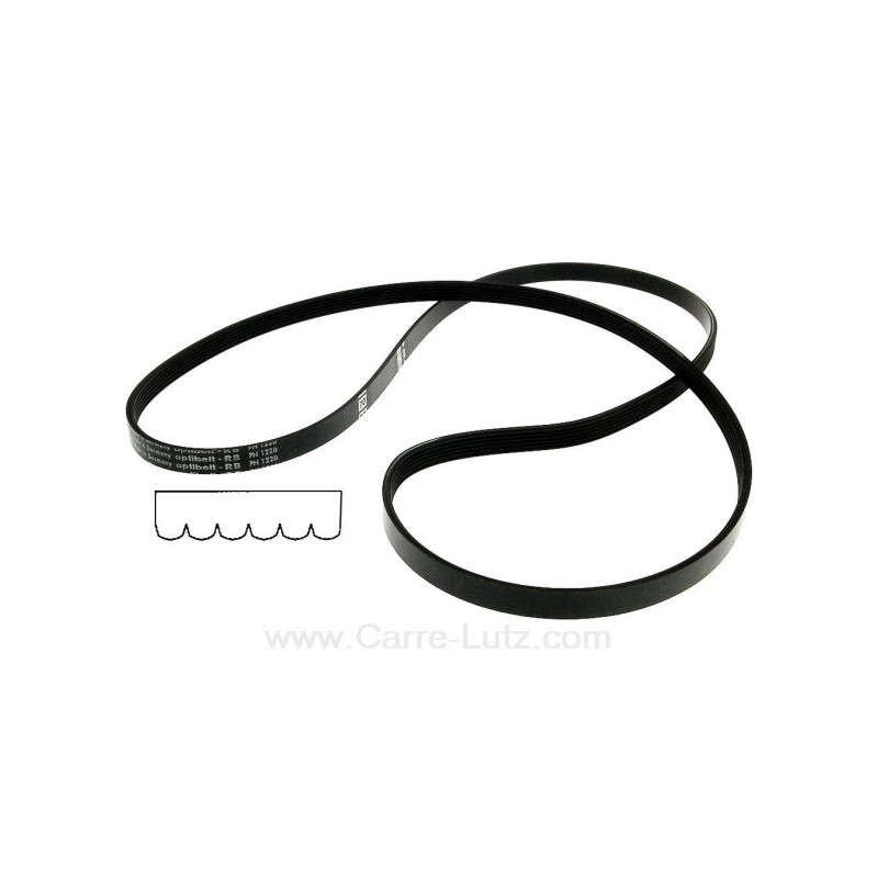 726232  1220 h6 - Courroie plate de lave linge Gorenje 633614 6,30 €