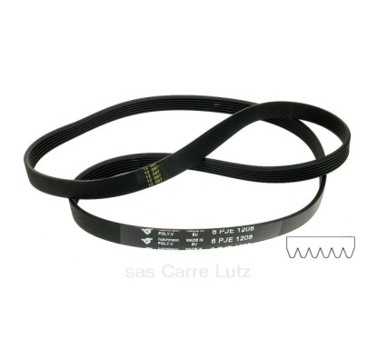 726238  1205 ou 1208 J6 MAEL - Courroie plate Indesit Ariston C00141926 Brandt Vedette 55x7361  7,50 €