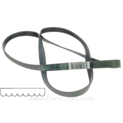 726244  1195 H8 MAEL - Courroie plate de lave linge Indesit Ariston Scholtes C00082318  7,00 €