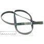 1195 H8 MAEL - Courroie plate de lave linge Indesit Ariston Scholtes C00082318 