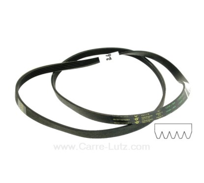 726254 1248 J5 MAEL - Courroie plate de lave linge Laden Whirlpool 481935818152 5,80 €