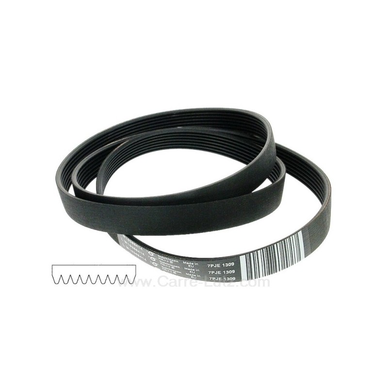 726255 1309 J7 MAEL - Courroie plate replace 1301 J7 de lave linge Laden 481010388414 11,60 € 726255 1309 J7 MAEL - Courroie plate replace 1301 J7 de lave linge Laden 481010388414 11,60 €
