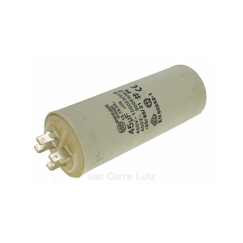 45 MF 450V - Condensateur Permanent 45 MF 450V - Condensateur Permanent