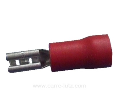 733102  COSSE FEMELLE ISOLEE ROUGE 4MM 0,43 €