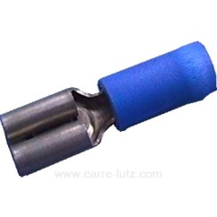 733108  COSSE FEMELLE ISOLEE BLEUE 5MM 0,48 €