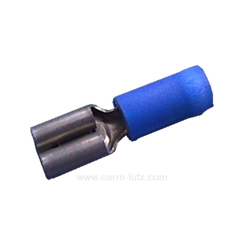 733108  COSSE FEMELLE ISOLEE BLEUE 5MM 0,48 €