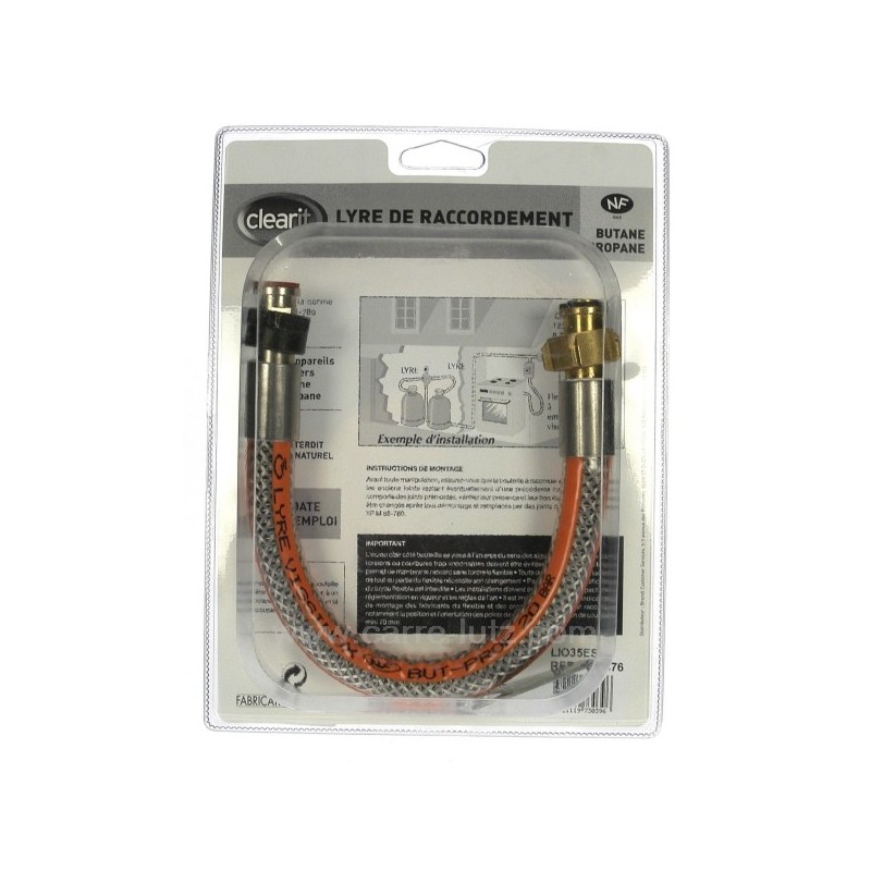 737016  Lyre inox butane propane 35 cm 38,80 €