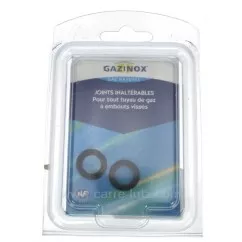 737018  Joint gaz inaltérable Pour tuyau de gaz à embouts vissés 3,30 €