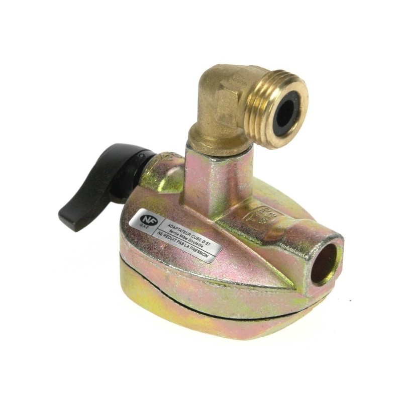 Adaptateur pour bouteille de gaz 27 mm