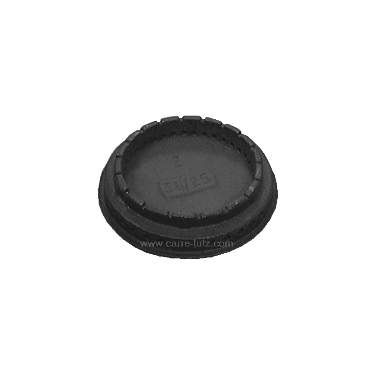 738115  71x5659 - Chapeau de bruleur émaillé marron 2500K Fagor Brandt Vedette Thomson  14,30 €
