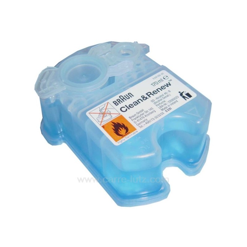 742161  Recharge nettoyante par 3 Braun 25,40 €