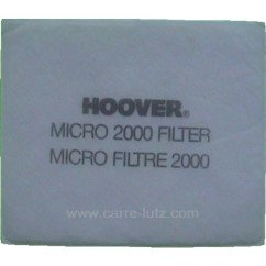 743421  Micro filtre 2000 d'aspirateur Hoover sensotronic 3,60 €