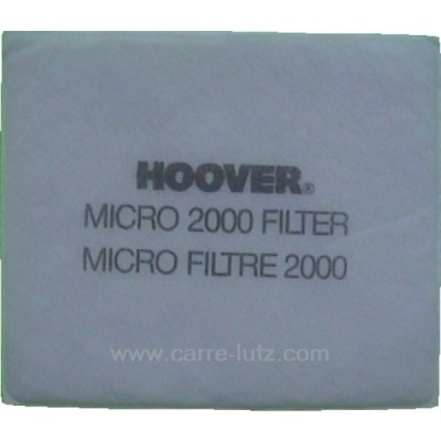 743421 Micro filtre 2000 d'aspirateur Hoover sensotronic 3,60 €