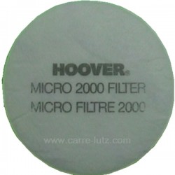 Micro filtre 40600913 d'aspirateur 2000 Hoover compact, reference 743423
