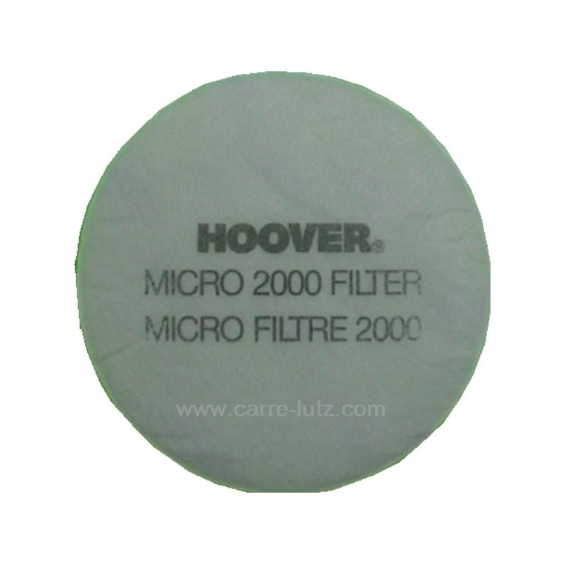40600913 - Micro filtre d'aspirateur 2000 Hoover compact