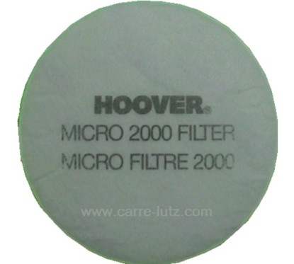 743423  40600913 - Micro filtre d'aspirateur 2000 Hoover compact 3,70 €