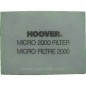 40600928 - Micro filtre 2000 d'aspirateur Hoover 