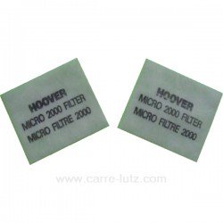 Micro filtre 2000 par2 40600963 d'aspirateur Hoover élite