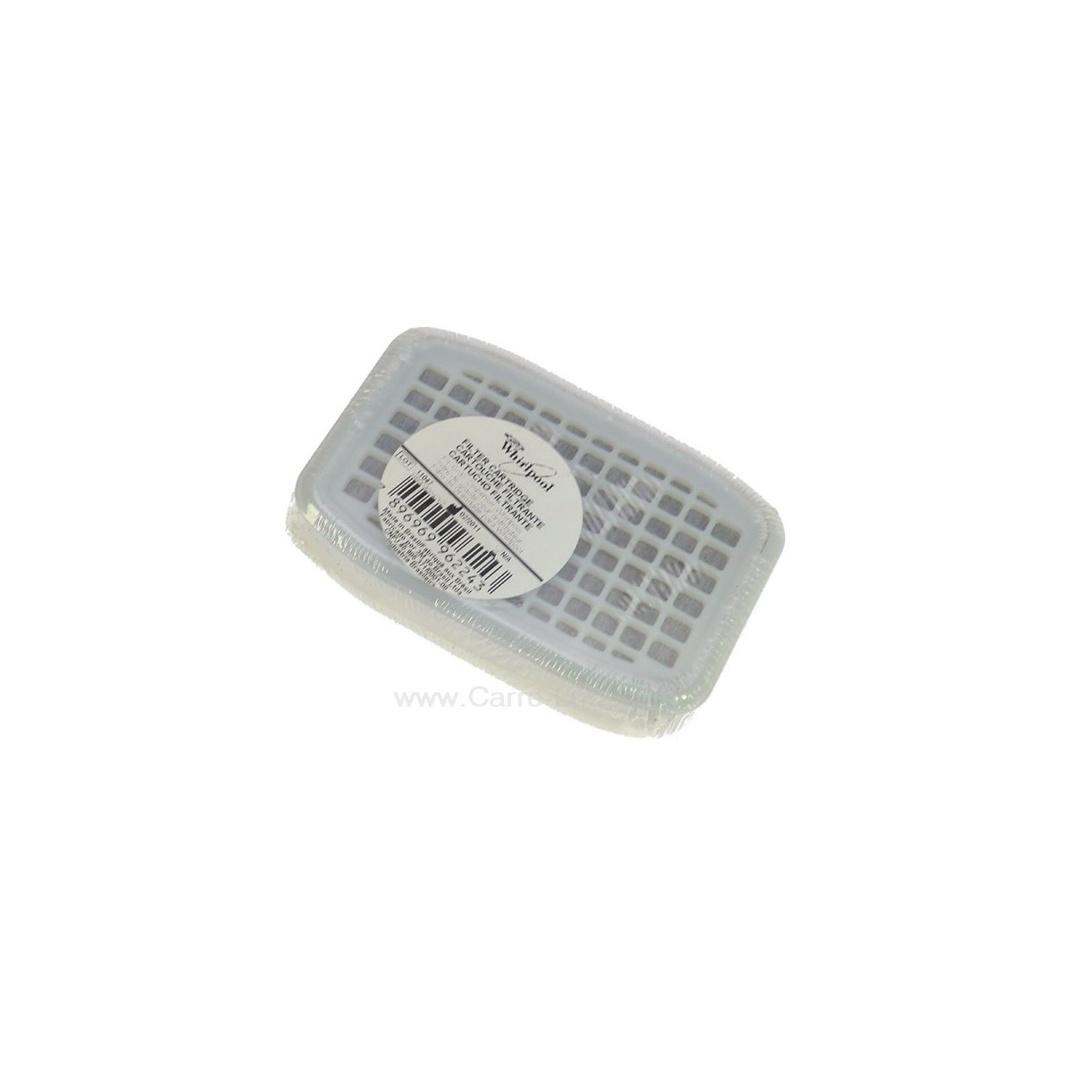 752035  480181700369 - Filtre à air de réfrigérateur Laden Whirlpool  30,80 €