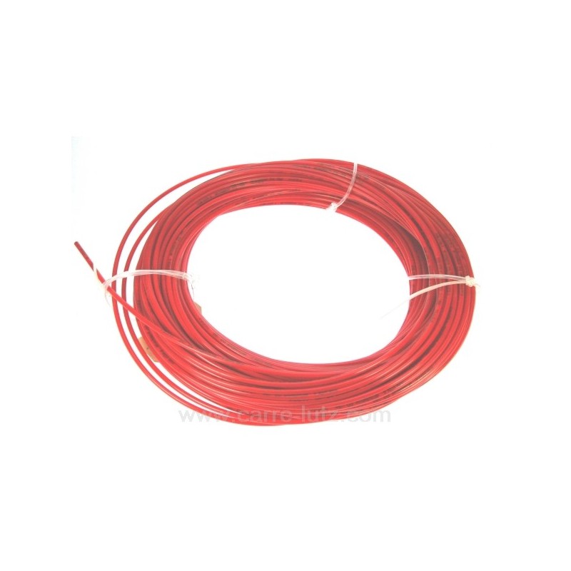 753004  Tube polyéthylène 1/4 rouge 0,90 €