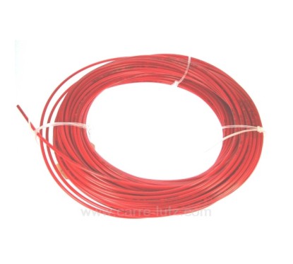 Tube polyéthylène 1/4 rouge