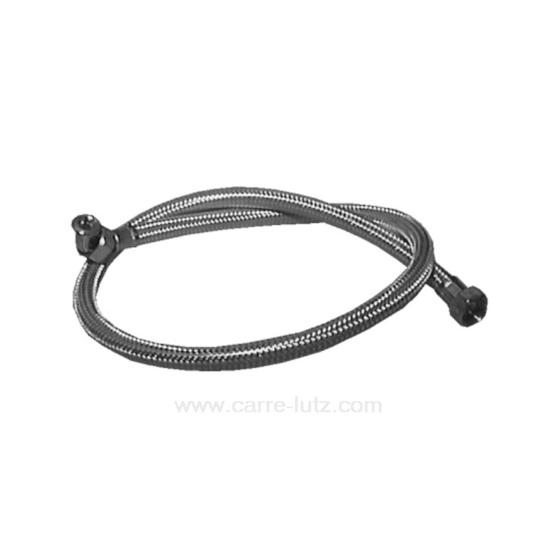 110055  Tuyau d 'alimentation tresse inox 1,50 mt femelle/femelle coudé 19,90 €