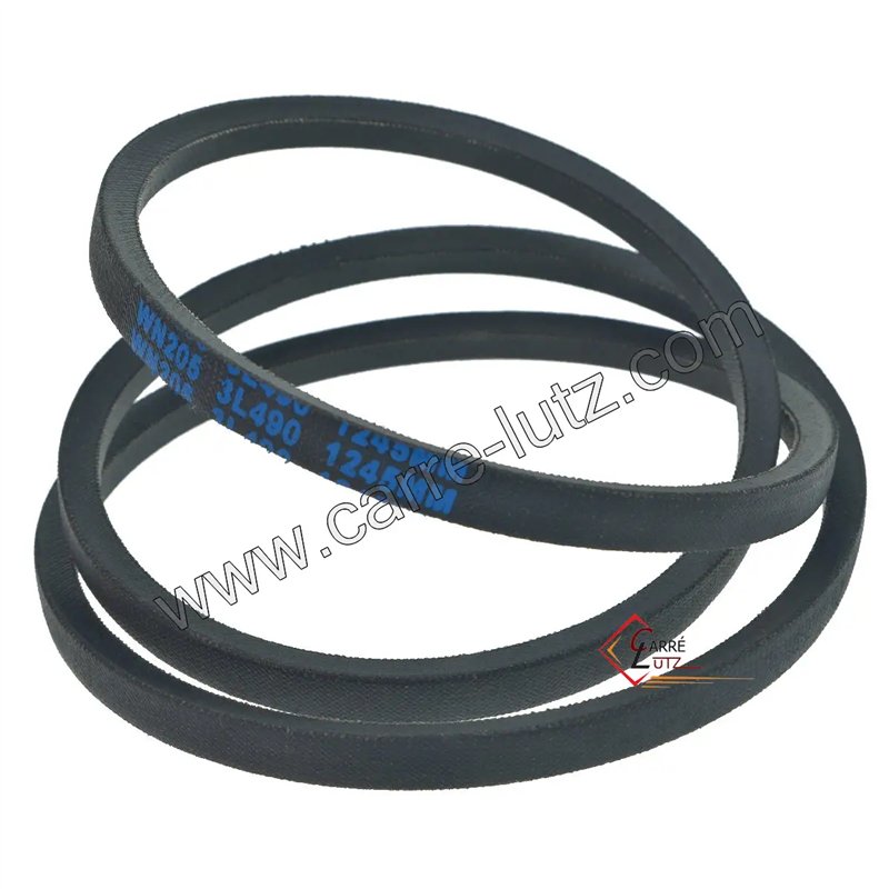 Courroie trapézoïdale 3L490 ou 9ML124 ou 10X6X1244