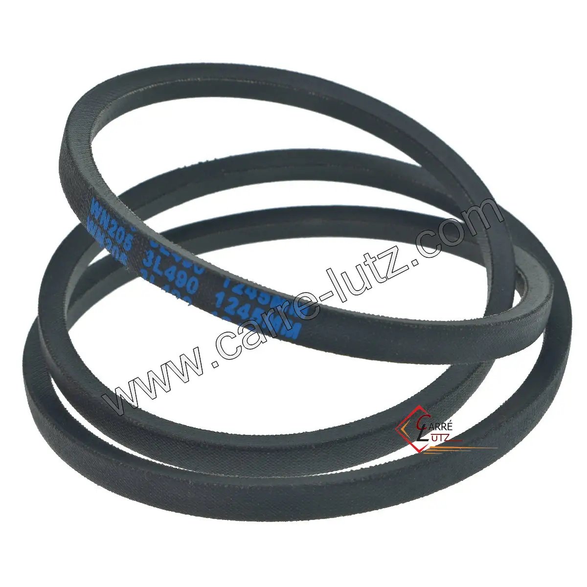 126038  Courroie trapézoïdale 3L490 ou 9ML124 ou 10X6X1244 6,90 €