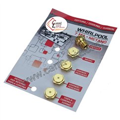 537552 481931038153 - Jeu d'injecteurs gaz naturel 7Ma pour gazinière Scholtès Whirlpool 13,20 €