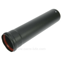 705401  Tuyau émaillé noir mat diamètre 80 mm 50 cm 27,20 €