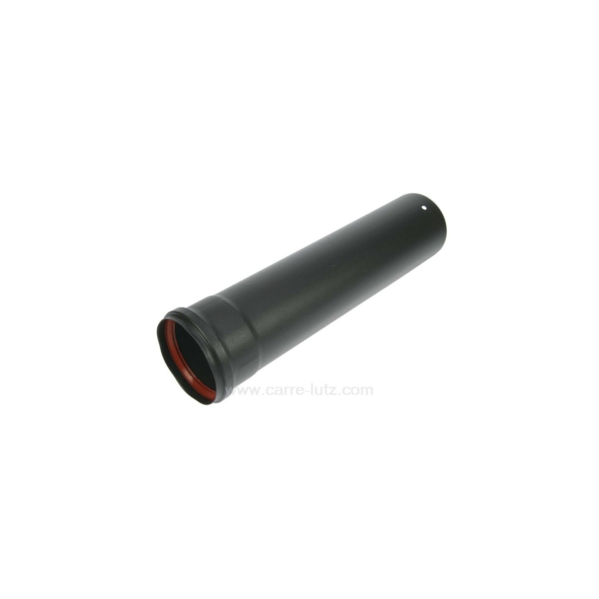 705401  Tuyau émaillé noir mat diamètre 80 mm 50 cm 27,20 €