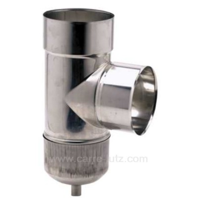 705729  Té de purge inox diamètre 155 mm 87,30 €