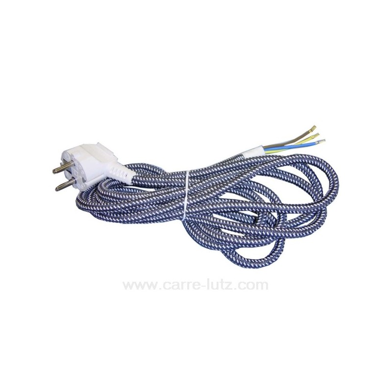 771003  Cordon de fer à repasser 3X0.75 mm²   3MT 7,30 €