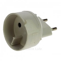 ADAPTATEUR 2P 6 16A EURO, reference 771118