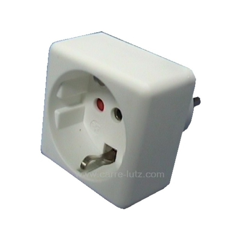 ADAPTATEUR 2P+T FRANCO ANGLAIS