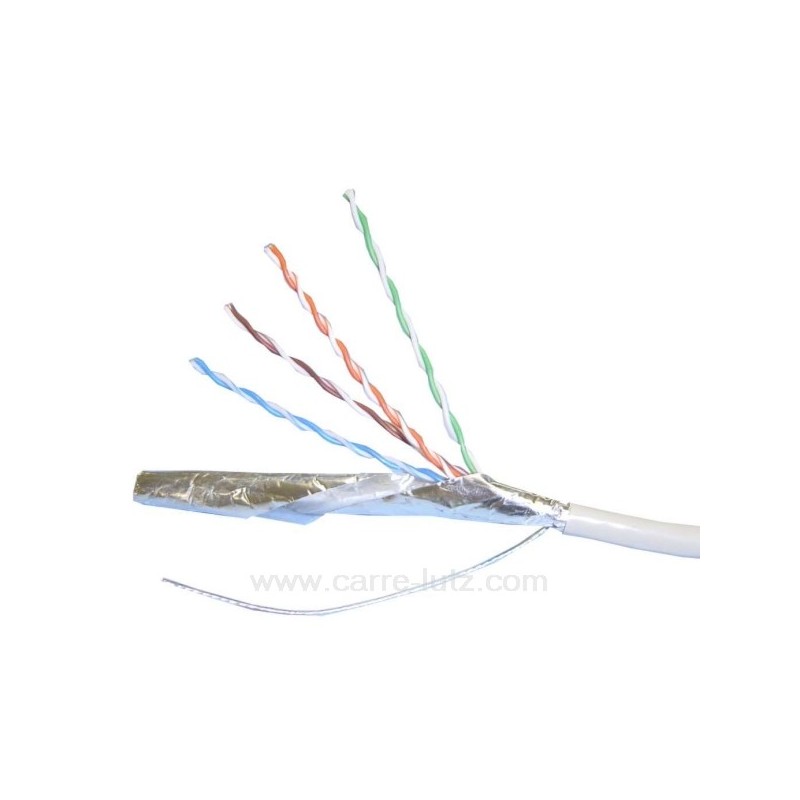 CABLE STP 4 PAIRES CAT6 LE MT