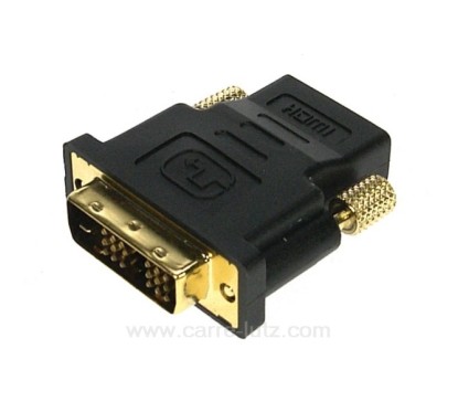 771695  Adaptateur HDMI DVI Dore 15,80 €