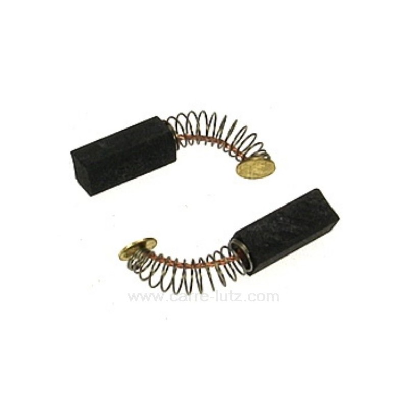 8010100  Jeu de charbon moteur 6,4x6,4x16 mm 6,50 €