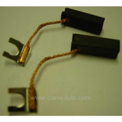 8010104  Jeu de charbon moteur 6,4x6,4x20 mm 6,50 €