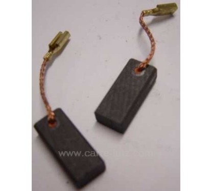 Jeu de charbon moteur 5x8x18 mm