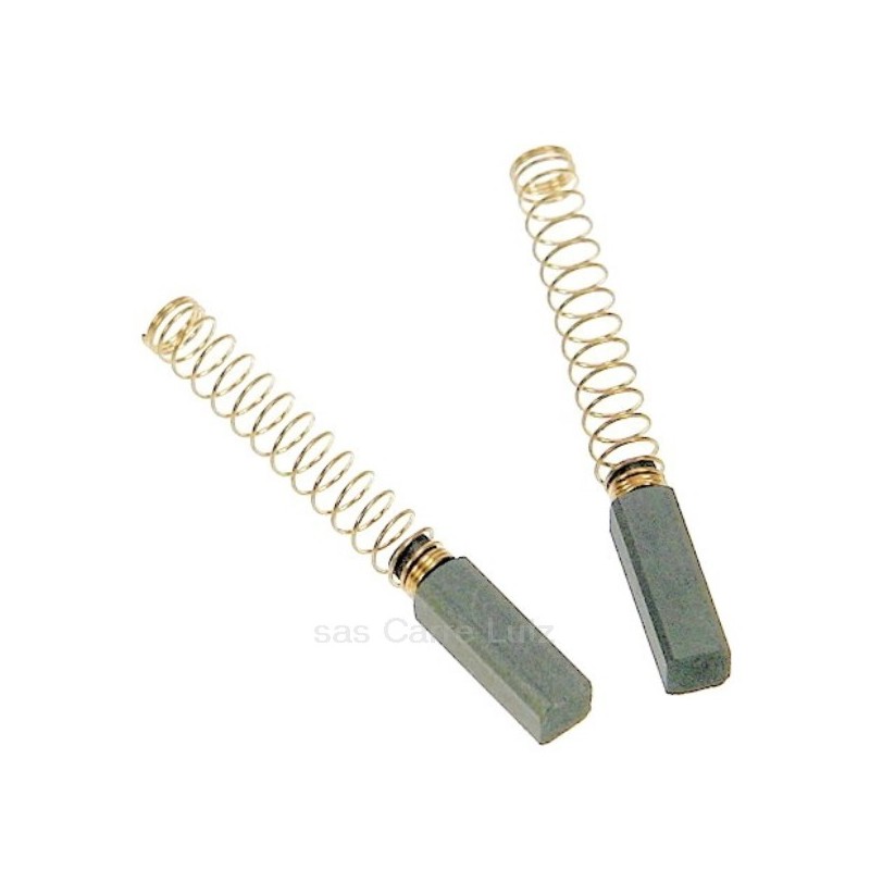 Jeu de charbon moteur 4x4x14/11 mm