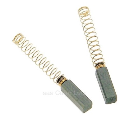 Jeu de charbon moteur 4x4x14/11 mm