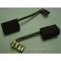 Jeu de charbon moteur 6.4x10x15.5 mm