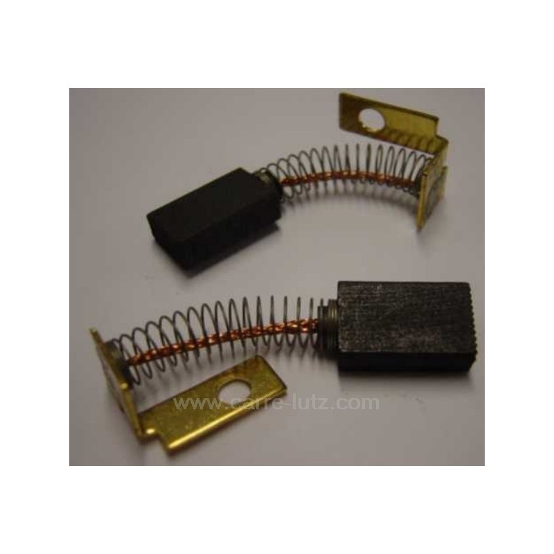 Jeu de charbon moteur 6,35x12,7x19,5 mm Jeu de charbon moteur 6,35x12,7x19,5 mm