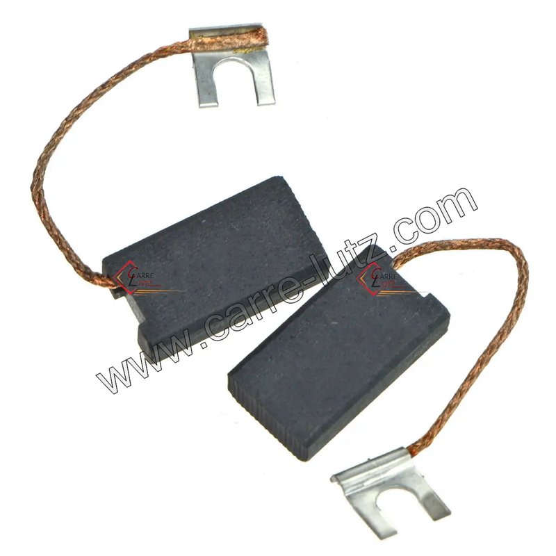 Jeu de charbon moteur 6,35x12x22 mm