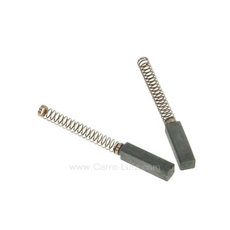 Jeu de charbon moteur 5x4x15/15 mm