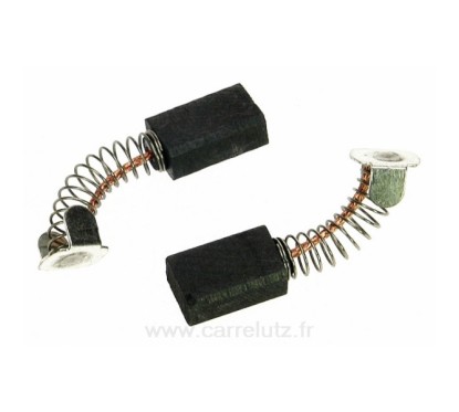 Jeu de charbon moteur 7x11x17 de scie circulaire Skil