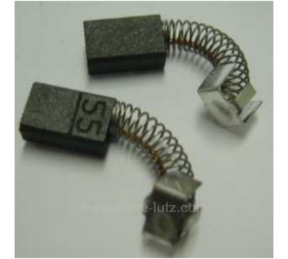 Jeu de charbon moteur 5x8x12 mm