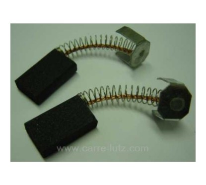 Jeu de charbon moteur 6x14x23 mm