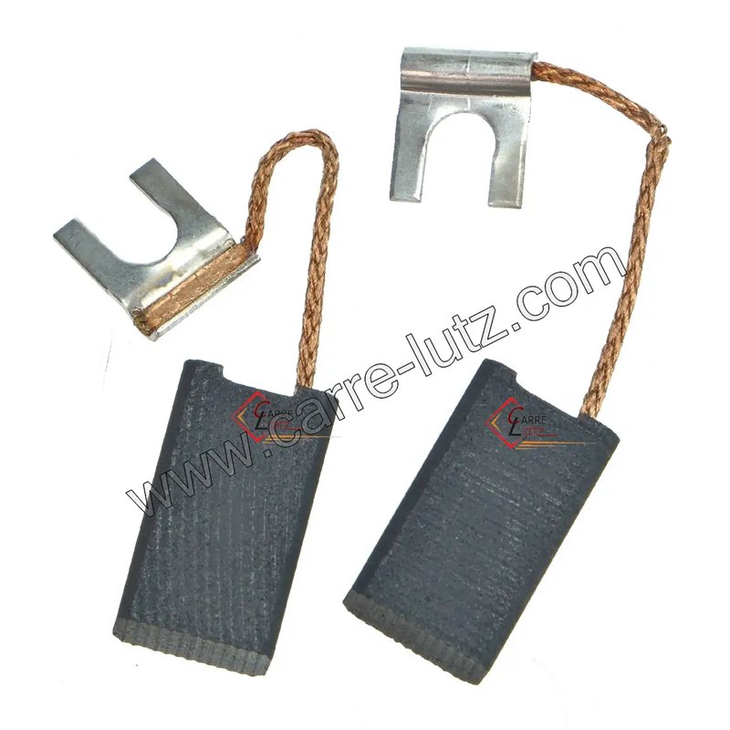 Jeu de charbon moteur 6,35x10x17,5 mm